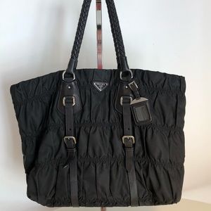 PRADA Nylon Tessuto Tote Bag